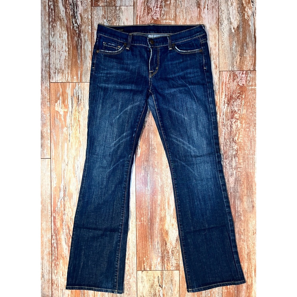 K by Jerome Dahan Kelly‎ 001 Bootcut Jeans Womens 29 Low Rise Stretch USA